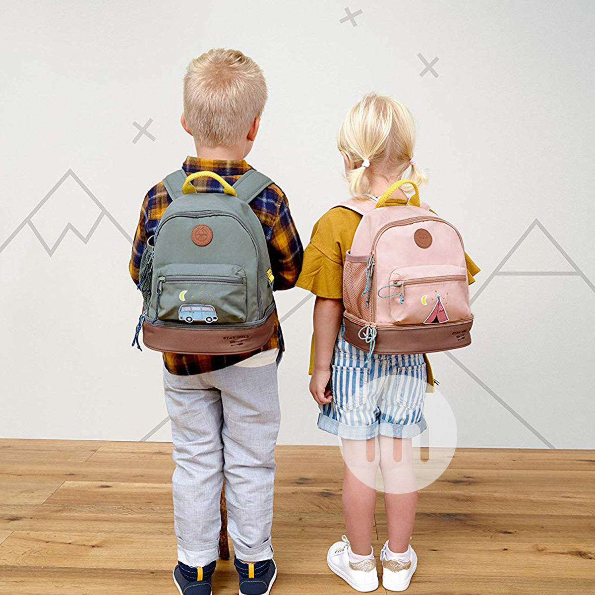 Lassig 독일모험텐트유치원어린이배낭해외버전