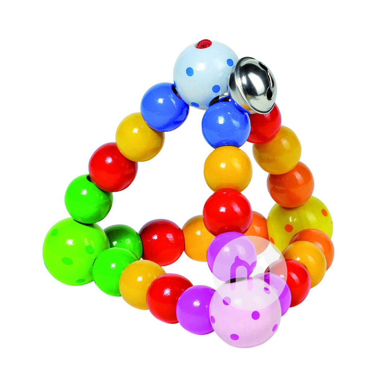 Heimess 독일아기나무탄성피라미드딸랑이장난감해외버전