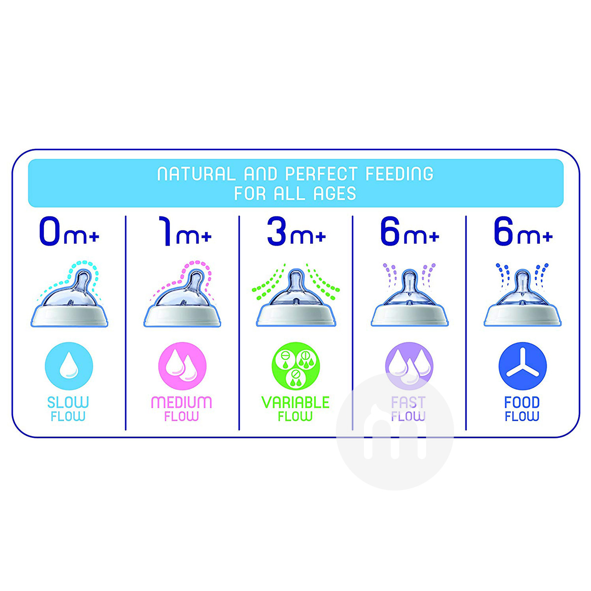 Chicco이탈리아 6 개월이상해외버전아기자연느낌넓은구경빠른흐름실리콘젖꼭지
