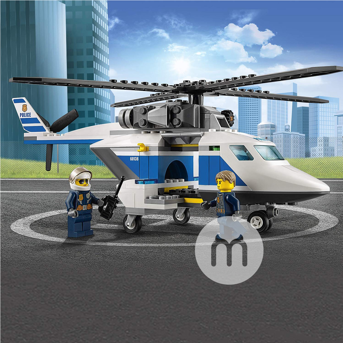 LEGO 덴마크도시시리즈경찰이 60138 해외버전을고속으로쫓습니다.