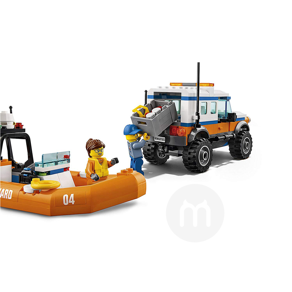 LEGO 덴마크시티시리즈 SUV 구명정 60165 해외판