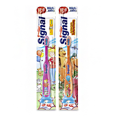 [2 개]Signal독일어린이용훈련칫솔 1 해외버전