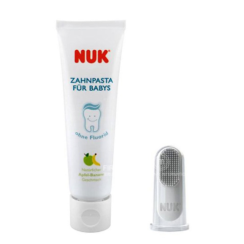 NUK 독일베이비핑거세트칫솔치약세트과일맛해외판