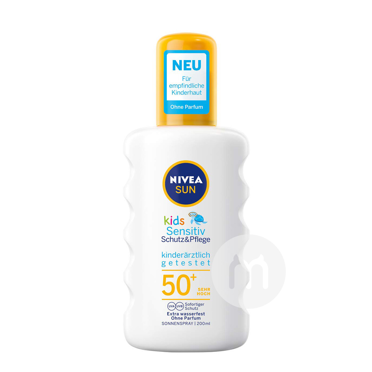 NIVEA 독일어린이무알레르기방수선스크린스프레이 SPF50 + 해외버전