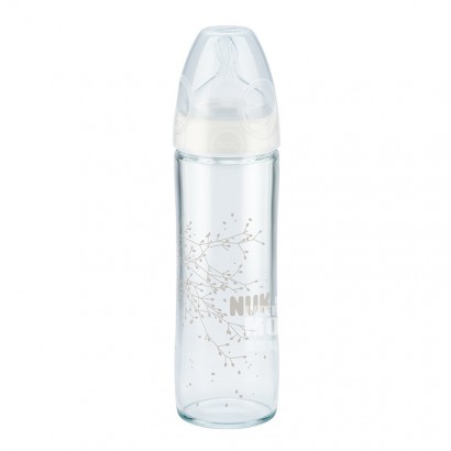 NUK 독일 NUK 클래식넓은입실리콘젖꼭지유리우유병 240ml ...