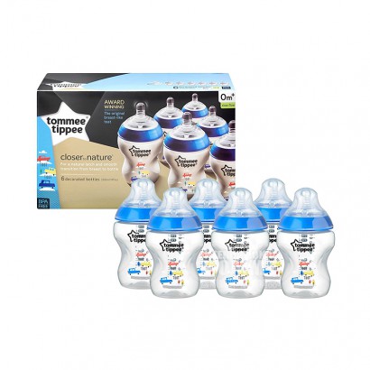 Tommee Tippee 영국넓은입헛배름 PP 젖병 6 * 26...