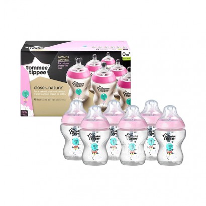 Tommee Tippee 영국넓은입헛배름 PP 젖병 6 * 26...