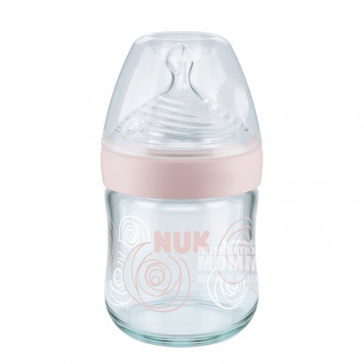 NUK 독일 NUK 매우넓은입유리젖병실리콘젖꼭지 120ml 0-...