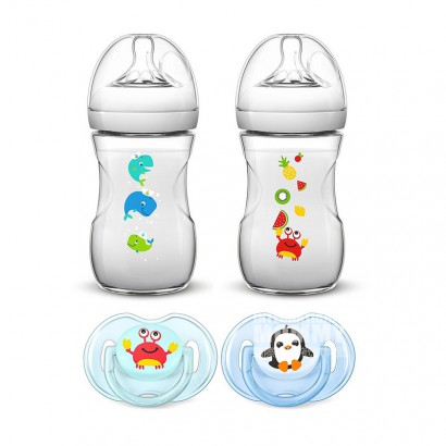 PHILIPS AVENT 영국광구경자연원생해양의꿈 PP 젖병입문...
