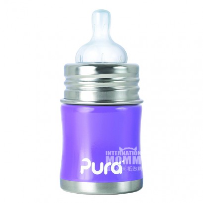 Pura kiki 미국관구경배기스테인리스스틸젖병 150 ml 해...