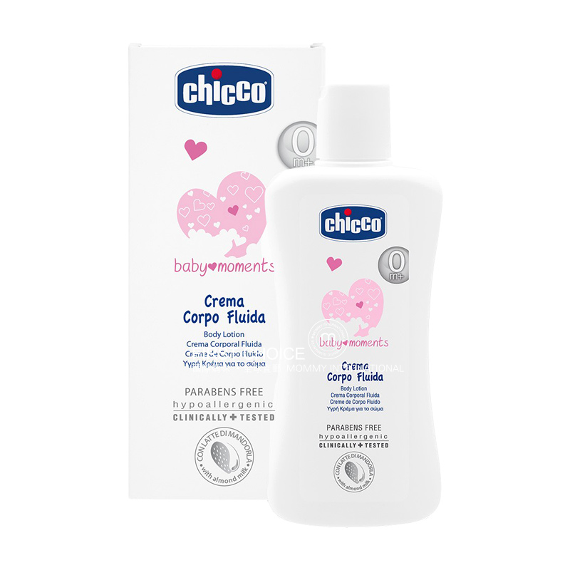 Chicco 이탈리아천연아몬드바디로션해외버전