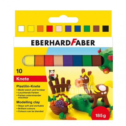 EBERHARD FABER 독일 10 색어린이플라스티신해외버전