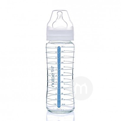 Natae프랑스나태넓은입실리콘젖꼭지유리병 330ml 18 개월이...
