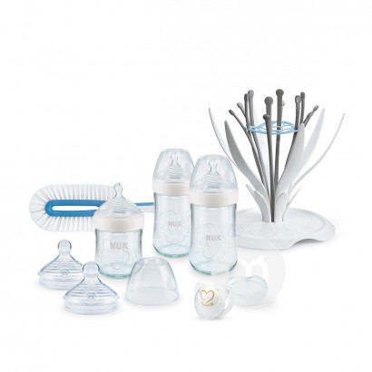 NUK 독일매우넓은입유리병젖꼭지건조랙 8 개세트 0-6 개월해외...