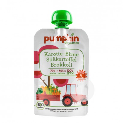 Pumpkin독일유기농당근배고구마브로콜리진흙흡입재미 6 개월이상...
