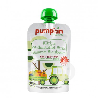 Pumpkin독일유기농고구마배바나나블루베리진흙흡입재미 6 개월이...