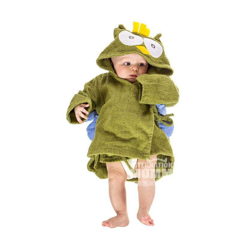 LEXIKIND 독일 LEXIKIND 후드타월목욕가운해외판