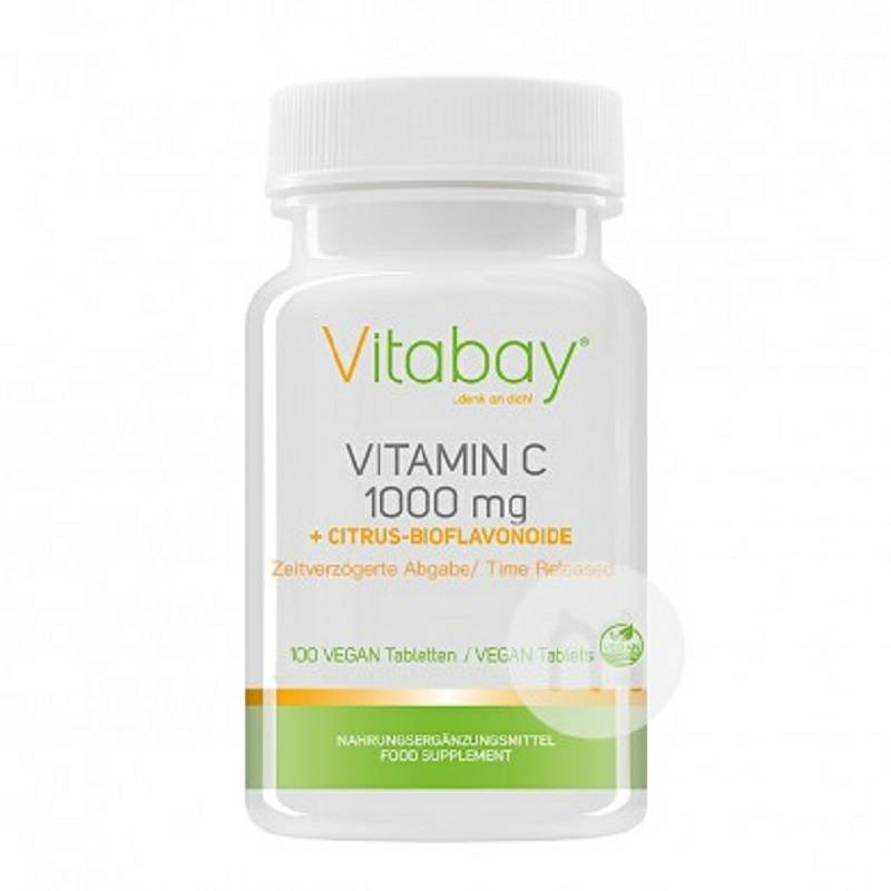 Vitabay 독일비타민 C + 바이오플라보노이드 100 정제해외버전