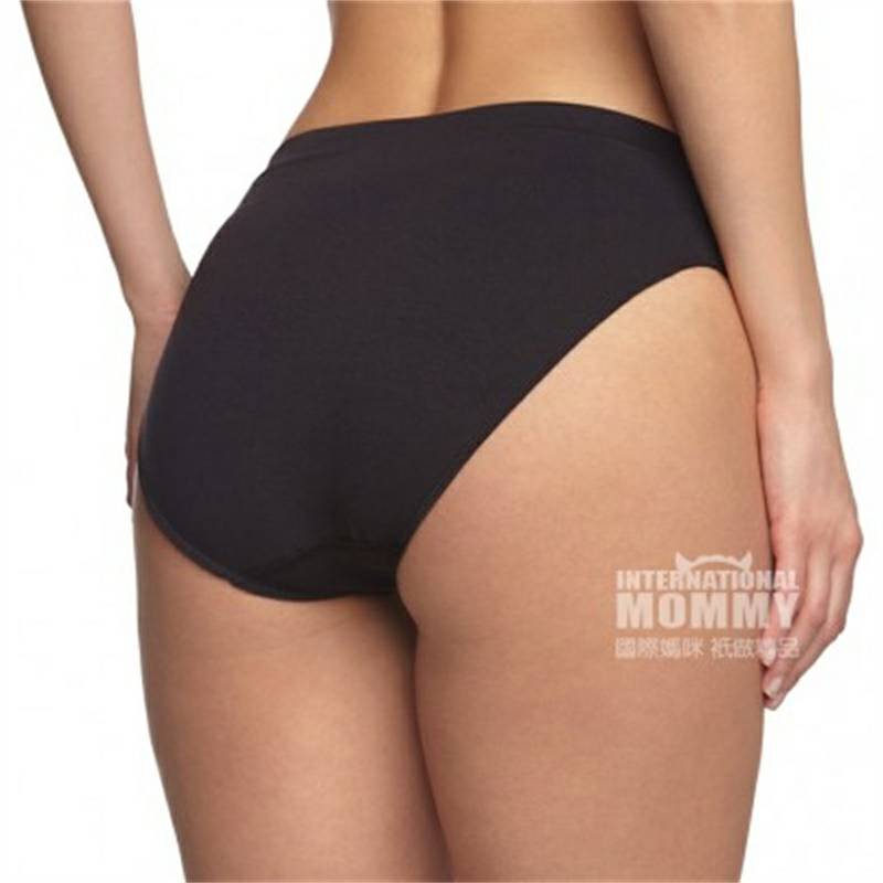 Anita 미국임산부부드러운이음새가없는낮은허리팬티블랙모델해외버전