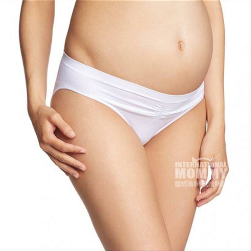 Anita 미국임산부부드러운이음새가없는낮은허리팬티흰색모델해외버전