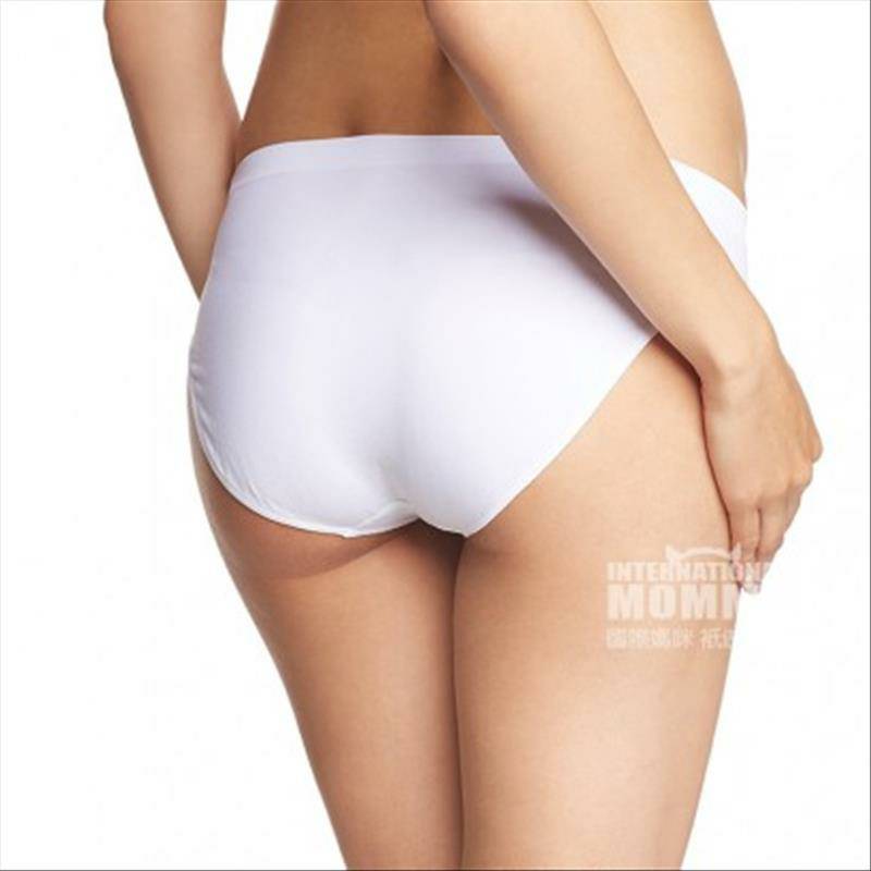Anita 미국임산부부드러운이음새가없는낮은허리팬티흰색모델해외버전