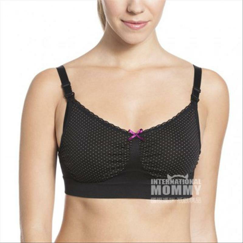 Anita 미국임산부모유수유꽉이음새가없는브래지어 5097 블랙모델해외버전