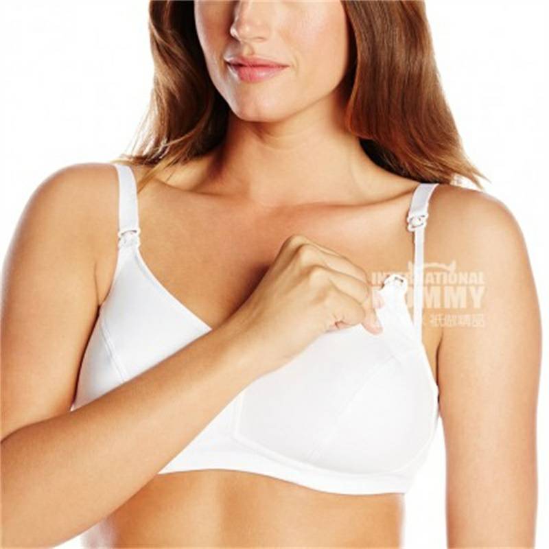 Anita 미국임산부순수한면간호브래지어 5014 흰색모델해외버전이