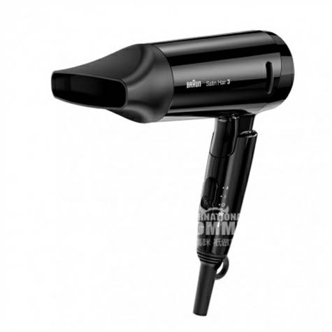 BRAUN 독일 HD350 음이온접이식헤어드라이어해외버전