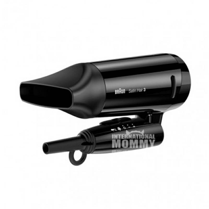 BRAUN 독일 HD350 음이온접이식헤어드라이어해외버전