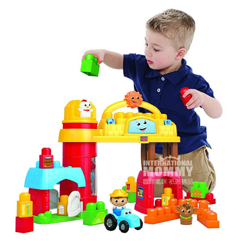 MEGA BLOKS 미국농장놀이,세계 CXN76 해외판