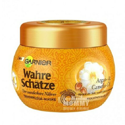 GARNIER 프랑스아르간오일&동백꽃딥리페어광택헤어마스크해외버전