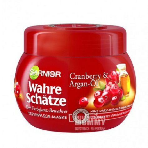 GARNIER 프랑스크랜베리아르간오일컬러리페어헤어마스크해외판