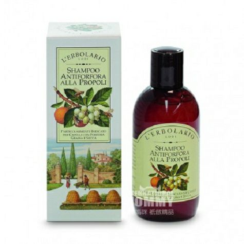 L  ERBOLARIO 이탈리아프로폴리스안티비듬샴푸해외버전