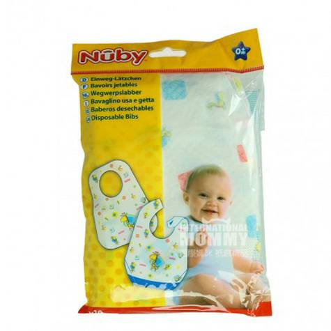 Nuby 미국 Baby Travel 특수일회용턱받이 10pcs ...