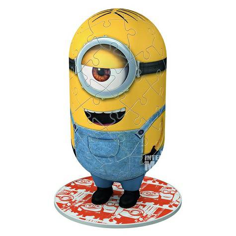 Ravensburger 독일 3D 블루바지작은노란색남자퍼즐해외버...