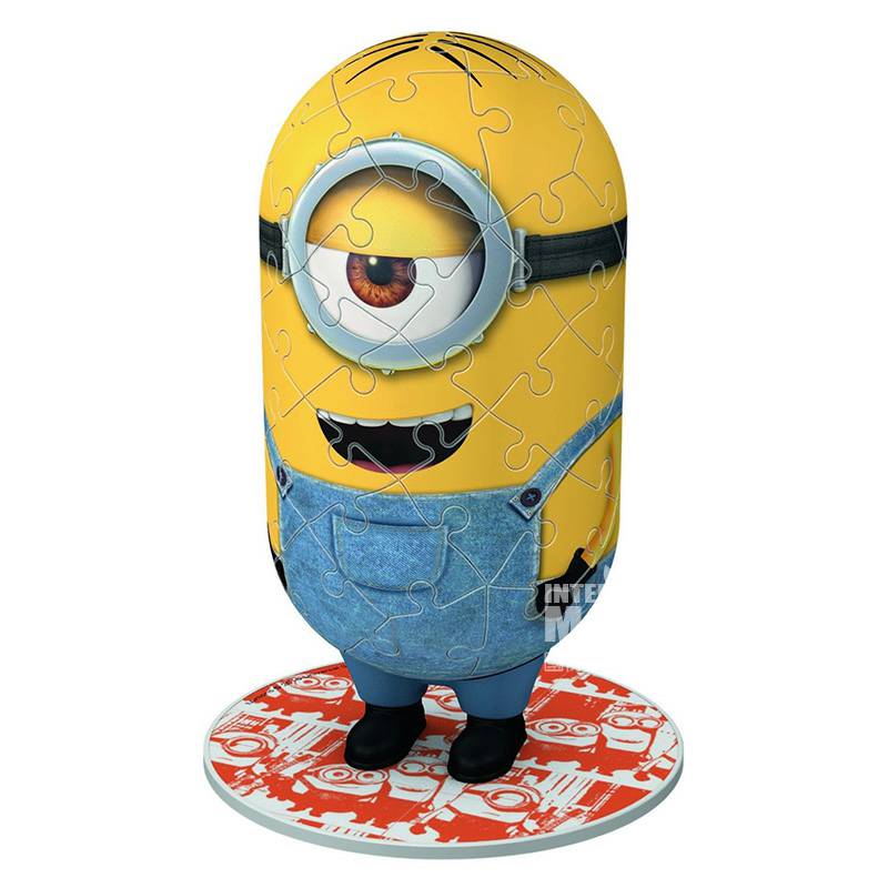 Ravensburger 독일 3D 블루바지작은노란색남자퍼즐해외버전