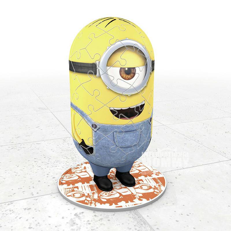 Ravensburger 독일 3D 블루바지작은노란색남자퍼즐해외버전