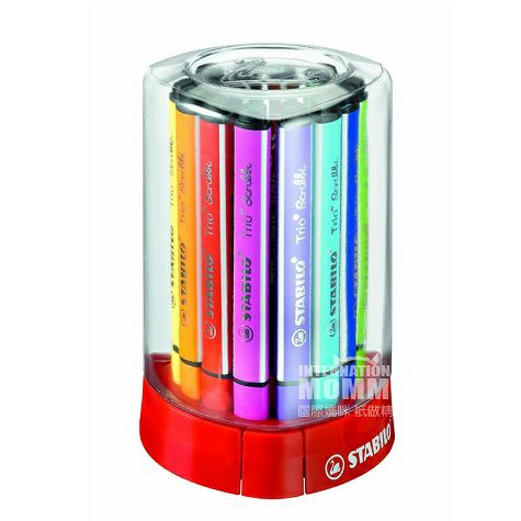 STABILO 독일삼각 12 두꺼운삼각형수채화브러시해외판