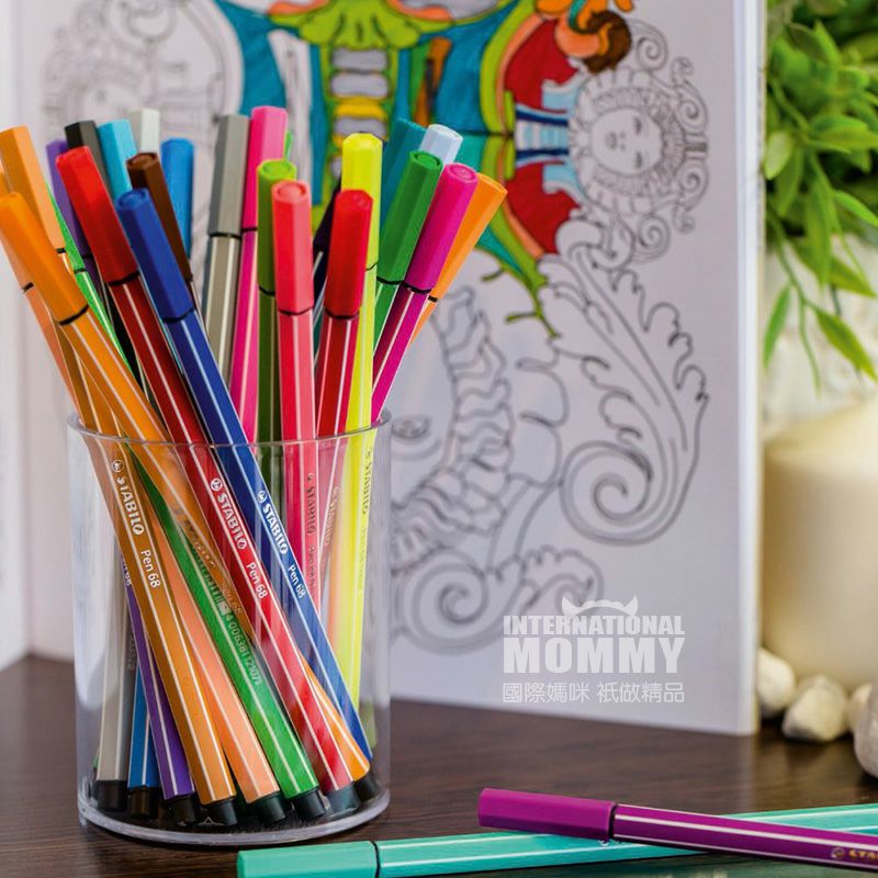 STABILO 독일펜 68 어린이수채화펜 30 해외판