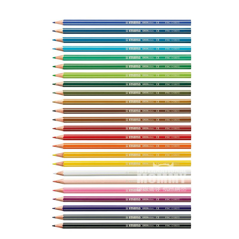 STABILO 독일24 FSC 인증크레용,해외판