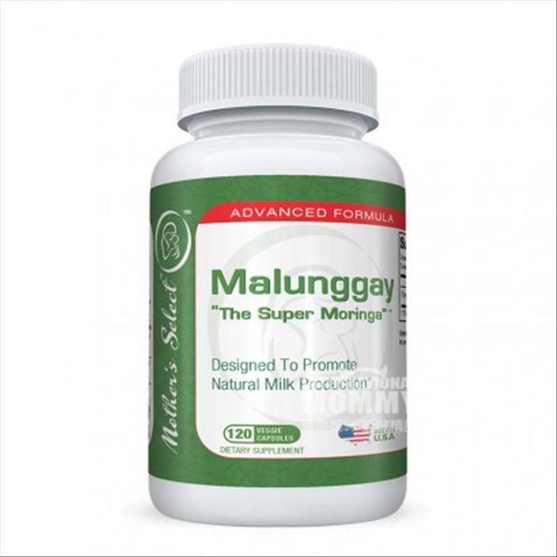 Mother s Select100 % 유기농모링가파우더프로락틴캡슐해외버전