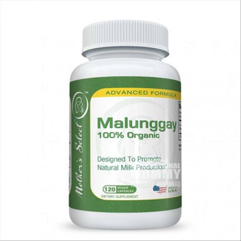 Mother s Select100 % 유기농모링가파우더프로락틴캡슐해외버전