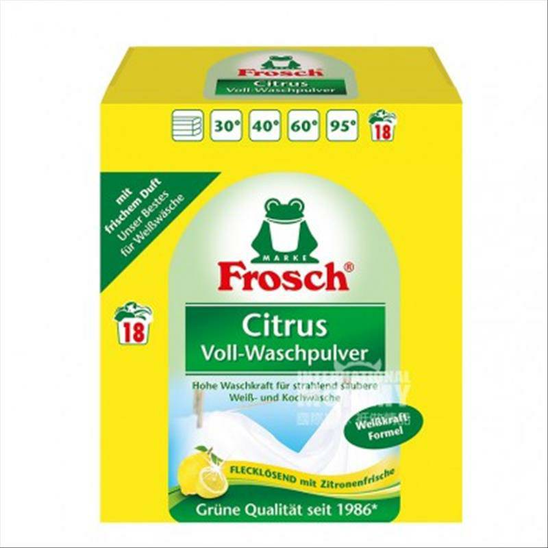 Frosch 독일작은개구리감귤류씻기분말 1.8L 해외버전