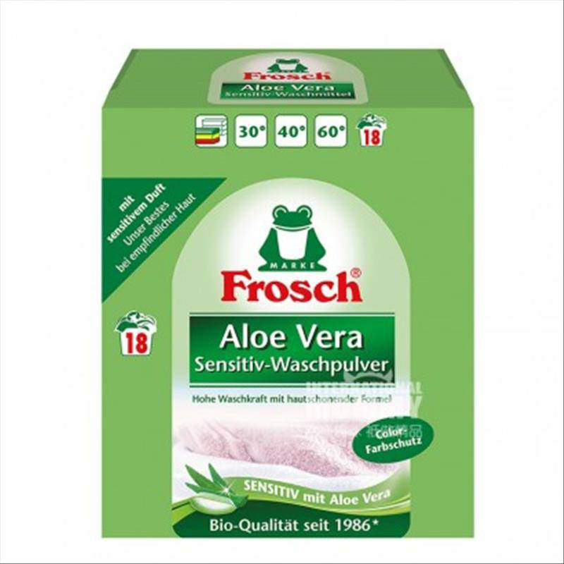 Frosch 독일작은개구리알로에스킨케어씻기분말 1.8L 해외버전
