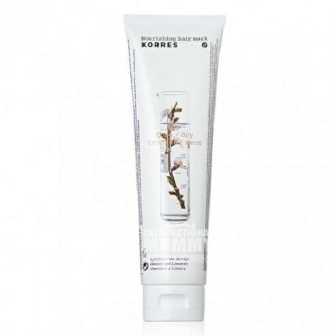 KORRES 그리스아몬드아마씨오일헤어마스크해외판