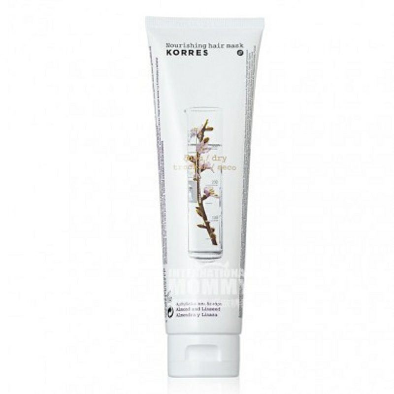 KORRES 그리스아몬드아마씨오일헤어마스크해외판