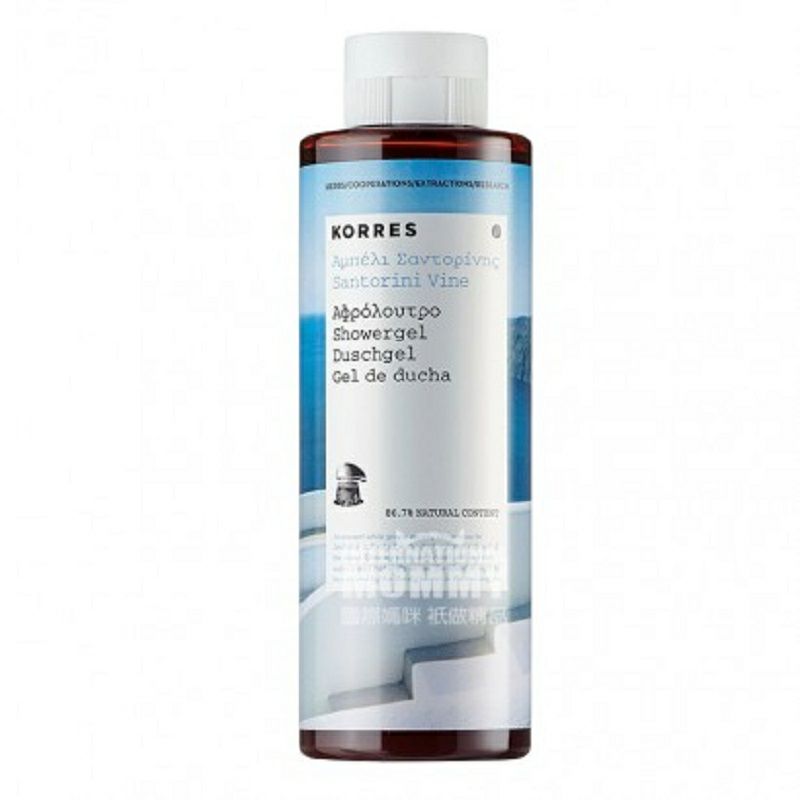 KORRES 그리스포도과일샤워젤해외판