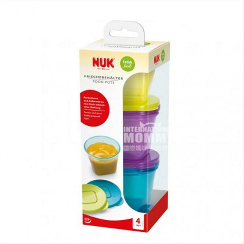 NUK 독일유아식보완식품상자 6 팩해외버전