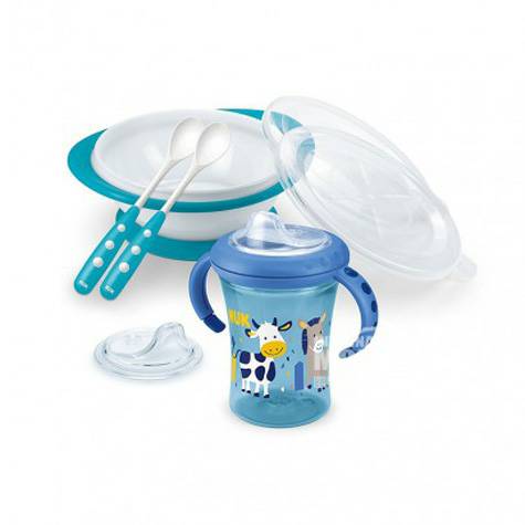 NUK 독일미끄럼방지학습식기세트해외판