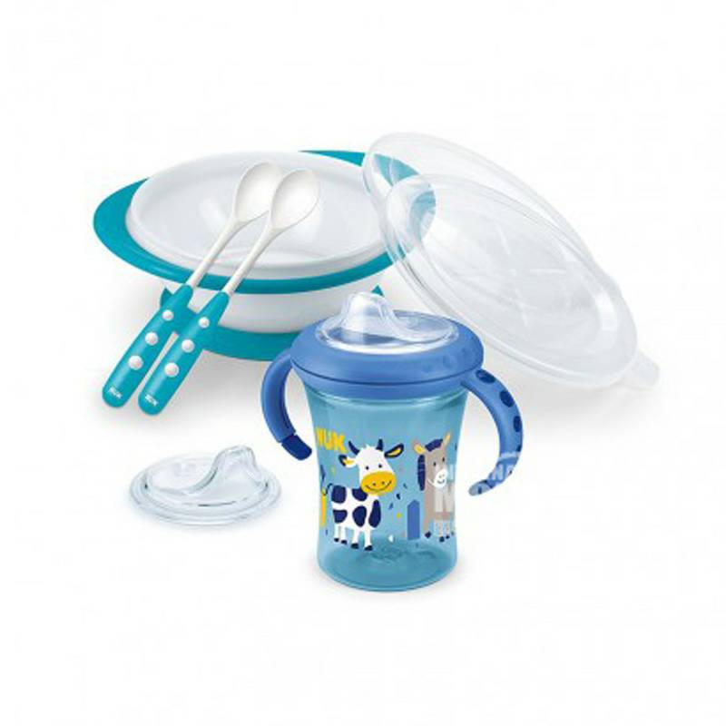 NUK 독일미끄럼방지학습식기세트해외판